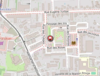 Carte de Grandon Brigitte à Orléans