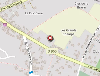 Carte de Crisalin à Mardié