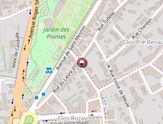 Carte de Lycée Charles Peguy à Orléans