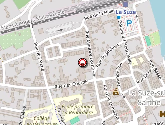 Carte de Mod'line à Suze-sur-sarthe (la)