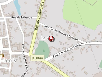 Carte de Perret à Lorris