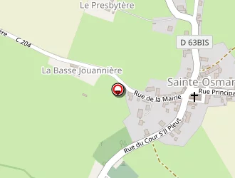 Carte de Mairie à Sainte-osmane