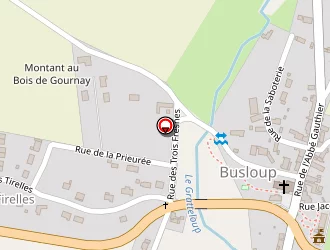 Carte de Ate Gondouin à Busloup