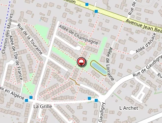 Carte de Caseine à Chécy