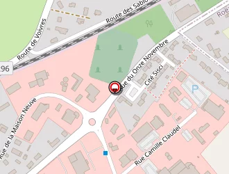 Carte de Brault à Suze-sur-sarthe (la)