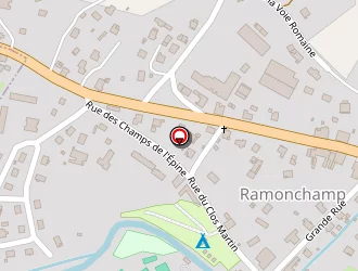 Carte de Lacroix-paret Lucienne à Ramonchamp