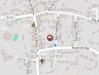 Carte de Etpm à Roézé-sur-sarthe