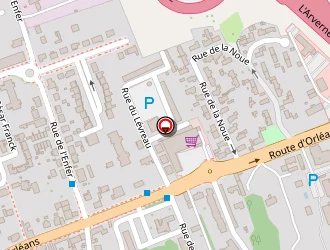 Carte de Aldi Marché à Chapelle-saint-mesmin (la)