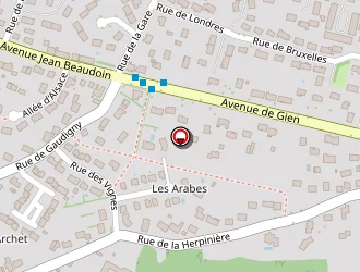 Carte de Gaba Edwige à Chécy