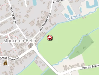 Carte de Moncé Coiffure à Moncé-en-belin