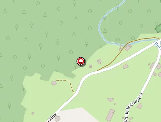 Carte de Chalets Des Ayes à Thillot (le)