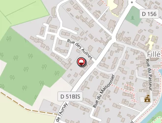 Carte de Lucas Denet à Fillé