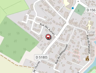 Carte de Ecole Publique à Fillé