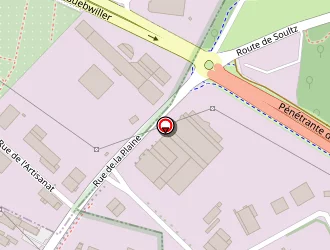 Carte de Feller Industries à Soultz