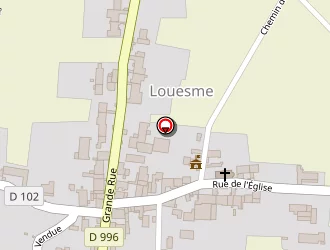 Carte de Pignalet Bernard à Louesme