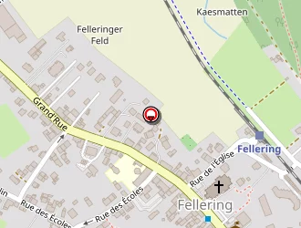 Carte de La Poste à Fellering