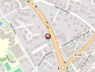 Carte de E Leclerc à Fouesnant