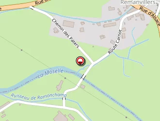 Carte de Anne-laure Coiffure à Ramonchamp