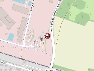 Carte de Cap Centre à Chécy