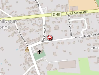 Carte de Le Borvo à Chemilly-sur-yonne