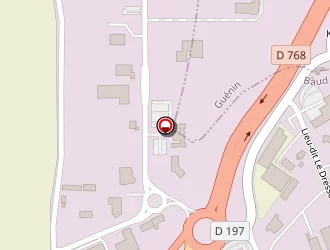 Carte de Le Dortz à Baud