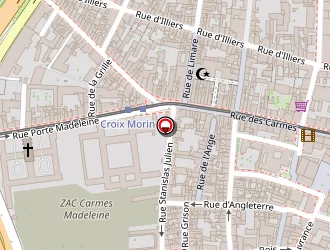 Carte de Davy Thomas à Orléans