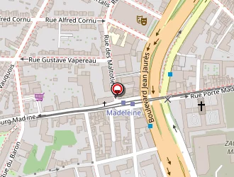 Carte de Magdalena 45 à Orléans