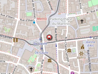 Carte de 16 Rue Royale à Orléans