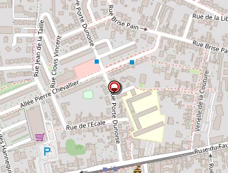 Carte de Carrefour Market à Orléans