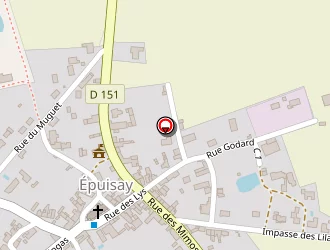 Carte de L'epuisette à Épuisay