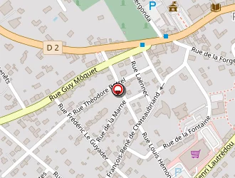 Carte de Supermarché Casino à Plonéour-lanvern