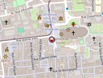 Carte de L'hendrix Pub à Orléans