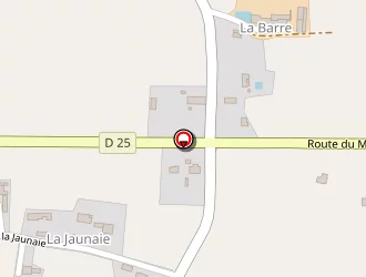 Carte de Sorieux Vincent à Fontaine-couverte