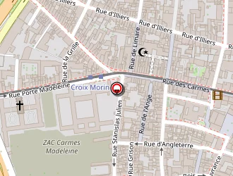 Carte de Malicka Anna à Orléans