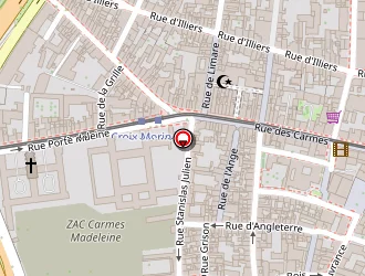 Carte de Bar Le Saloon à Orléans