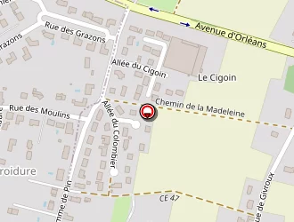 Carte de Eco Tis à Chécy