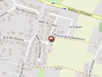 Carte de Besnard Alain à Chécy