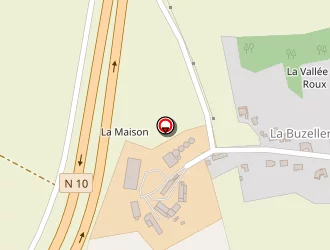 Carte de Cdll La Buzellerie à Fréteval