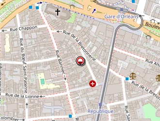 Carte de Bijou Pepin à Orléans