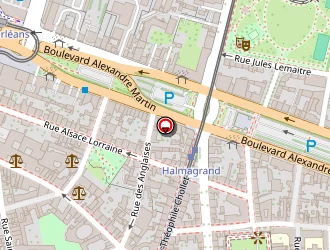 Carte de Gaultier Eric à Orléans