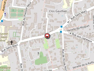 Carte de Pizza Hut à Orléans