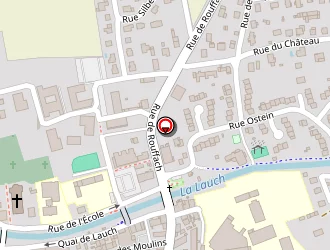 Carte de La Poste à Issenheim