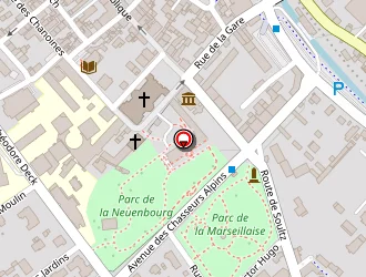 Carte de Centre D'esthetique Du Parc à Guebwiller