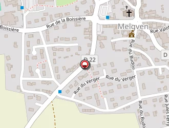 Carte de Guellec Vanessa à Melgven