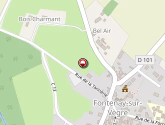 Carte de Le Saint Philibert à Fontenay-sur-vègre