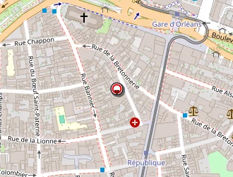 Carte de Delterme Guy à Orléans