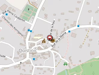 Carte de Mirlipili à Quistinic