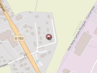 Carte de Ty Guerne à Concarneau