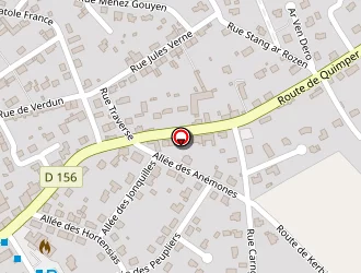 Carte de Merdy Yannick à Plonéour-lanvern