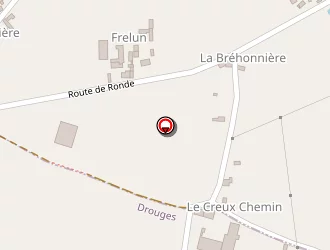 Carte de Nouvelle Viel à Drouges